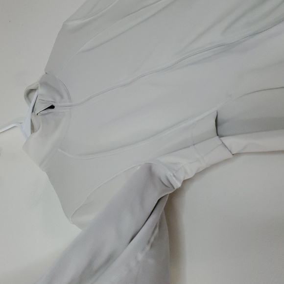 Lululemon Ventilating UV Protection Running Jacket Size 8 Full Zip Bone Womens - Picture 5 of 14